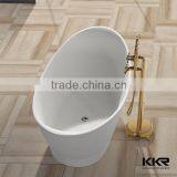 Artificial Stone Resin Bath Small Sitting Bathtub for Dubai thumbnail-6