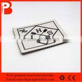 Supply Private Brown Branded Leather Patch for Denim Garment