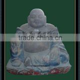 Antique Chinese Buddha Wood Sculpture