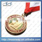 Die Casting Zinc Alloy Brass Gold Custom Metal Award Medal