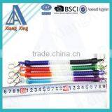 Elastic Spring Coiled Plastic Key Chain Key Ring Spiral Strap Stretchy Lanyard thumbnail-4