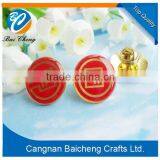 3D Die Casting Metal Badge With Safety Pin /butterfly Clasp/flat Cap for Souvenir and Company Publicity thumbnail-4