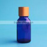 15ml Blue Glass Essential Oil Bottle With Orifice Reducer thumbnail-3