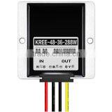 High Power 48V TO 36V 8A POWER CONVERTER DC-DC 288W Wtih Aluminum Waterproof Case for LED Display Screen, Etc.