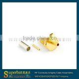 Sma Adapter Crimp Jack Bulkhead With O-ring Connector for LMR100 Coaxial Mmcx Sma Cable thumbnail-1