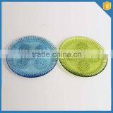 LXHY-015 Glass Colored Vintage Dessert Plate thumbnail-3