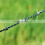 Fence usage 16 gauge 480m PVC coated electro barbed wire
