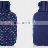 Hot Multifunctional PVC Hot Water Bottle Knitted Cover 1800ml Anti-scald