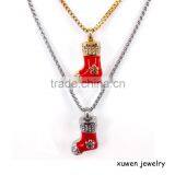Manufacturer Made Enamel Stainless Steel Diffuser Pendant With Crystal