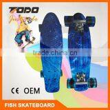 Custom Complete Mini Fish Cruiser Skateboard thumbnail-2