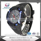 Custom Digital Watch With Rubber Watch Strap