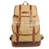 New Stylish Backpack Vintage Canvas School Backpack Hiking Backpack thumbnail-4
