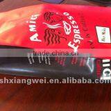 Side Gusset Aluminum Foil Coffee Pouch With Valve 1000g