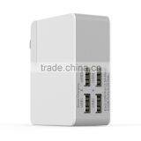 New 4 Ports 4.8A Travel Charger With EUUSAUUK Plug thumbnail-4