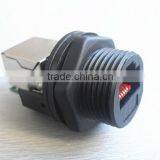 8P8C Quality Field Installable Panel Mounting RJ45 Connector thumbnail-1