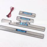 LED Door Sill Scuff Plate ABS Chrome 4 Pcs Body Kit For F-oc us 2012 Accessories thumbnail-1