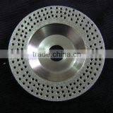 4.5" Electroplated Diamond Cup Wheels With Dots