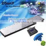 Wifi Full Spectrum Programmable Sunise Sunset Aquarium Led Lighting for Marine Reef Coral 150x80cm Tank