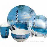 16pcs Dinner Set in Fine Porcelain With Imprinting thumbnail-1