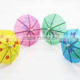 Wholesale Latest Boutique Small Umbrella Sign, Technological Fruits Toothpicks, Cake Decoration, Oiled Paper Umbrella thumbnail-2