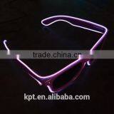 2016 High Quality Colorful Lighting EL Wire Shutter Shades Glasses for Party,concert thumbnail-5