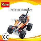 Child Puzzle Plastic Building Blocks Kid Toy X-Mountain ATV thumbnail-4