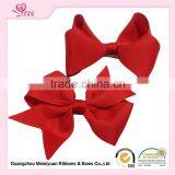 Two Color Mix Pinwheel Children Hair Bows Headband Girl Hair Bow Baby Headwear With Clip thumbnail-4