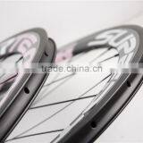 50mm Tubular Rim Road Bike Wheels 700c Carbon Fiber Rims Clincher UD/3K Matt Full Carbon Rim for Road Aero Bike thumbnail-6