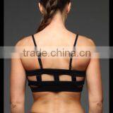 Kiteng High Quality Sports Bra With a Seriously Chic Caged Back Wicking Fabric and Padding Office In United States Small Minimum thumbnail-4