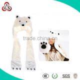 Customed Oem Soft Stuffed High Quality Animal Head Cap For Baby Gift thumbnail-2