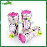 2016 New Design Double Wall Insulated Thermal Spill Proof Coffee Cup/ Travel Mug