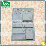 Square Shape Lovely Cartoon Character Memo Pads