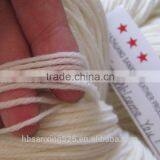 3.9/4NM 80%/10%/10% Superwash Merino Wool/ Cashmere/ Nylon Blend Yarn,raw White/bleached White/dyed Color thumbnail-5
