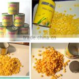Lower price Canned sweet corn canned vegetable
