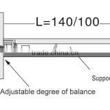Galvanized Concealed Floating Hidden Shelf Support thumbnail-2