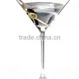 long stem crock tail glass cup