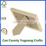 Unfinished Wood Digital Photo Picture Frames 5x7 Inch Photo Frame Wooden thumbnail-4