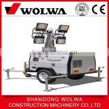 Factory Supply Elevate by Hydraulic Diesel Engine Portable Light Tower thumbnail-1