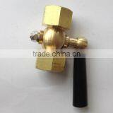 Brass Pressure Gauge Plug Valve, Brass Valve for Pressure Gauge thumbnail-1