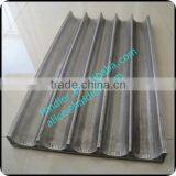 Алюминиевая сплавная перфорированная формы для выпечки французского хлеба с 5 канавками thumbnail-3