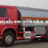 Sinotruk 6x4 HOWO 20000 liter fuel tanker truck ZZ1257M3847A