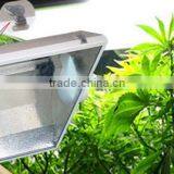 Hydroponic Industry 600W 1000W Air Cooled DE Double Ended Grow Light Alumnium Reflector for HPS Horticultural Lamp Tube thumbnail-1
