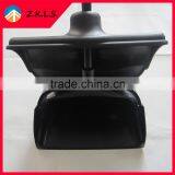 Black Plastic Dustpan With Long Handle And With Lid thumbnail-6