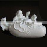 White Marble Buddha Handcraft thumbnail-1