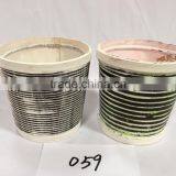 Wholesale Cheap Home Dekoration Desk Big Indoor Oval Wooden Flower Pots thumbnail-5