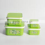 4 Pieces Food Grade pp Plastic Storage Container thumbnail-2