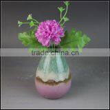 Cone Shape Trendy Hotel and Restaurant Hand Glazed Expensive Stoneware Vase thumbnail-1