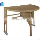 Home Rattan Folding Aluminum Dining Table for Wholesale Furniture From China thumbnail-5