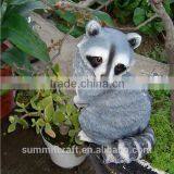 Resin Animal Figurines Raccoon Garden Decor thumbnail-4