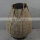 Chinese Candle Lantern With Linen thumbnail-1